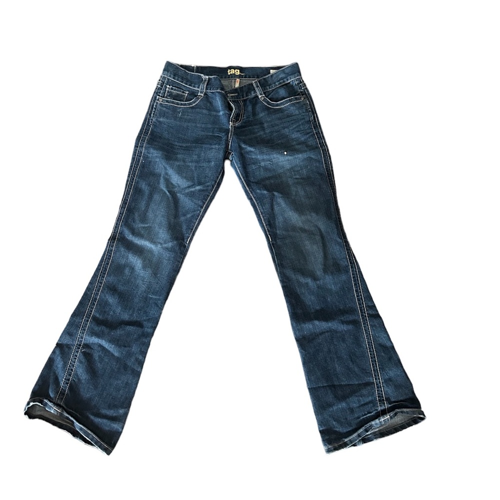 Low Rise Flare Jeans